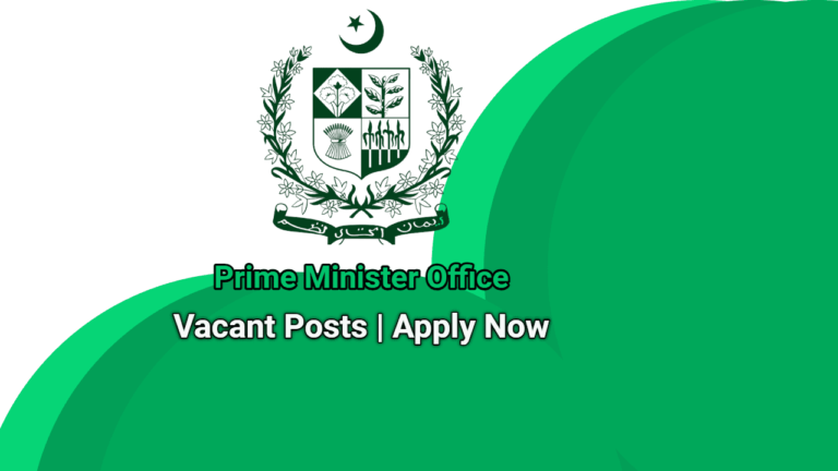 Prime Minister Office PMO Jobs 2024