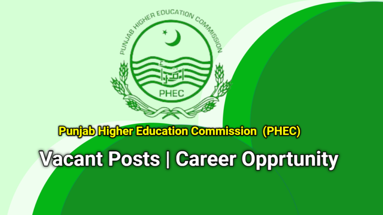 Punjab Higher Education Commission (PHEC) Jobs 2024