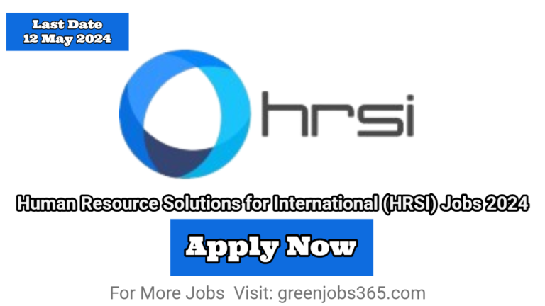 Human Resource Solutions for International (HRSI) Jobs 2024