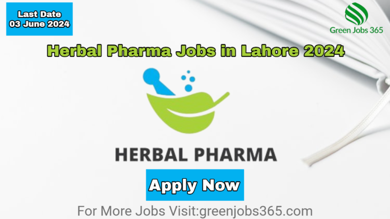 Latest Herbal Pharma Jobs in Lahore June 2024