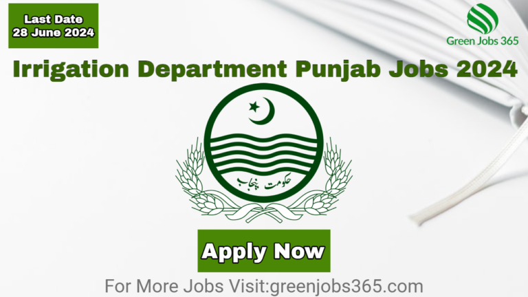 Irrigation Department Punjab Jobs in June 2024