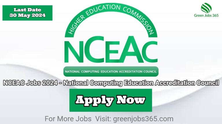 NCEAC Jobs 2024 - National Computing Education Accreditation Council