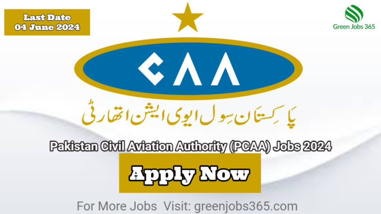 Pakistan Civil Aviation Authority (PCAA) Jobs In May 2024