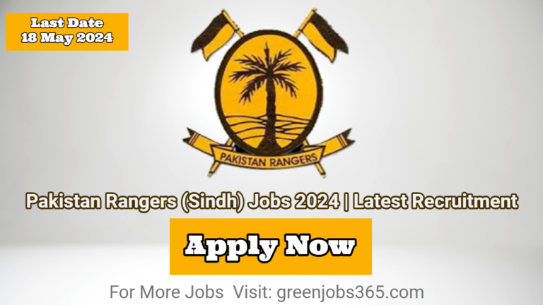 Pakistan Rangers (Sindh) Jobs 2024 | Latest Recruitment