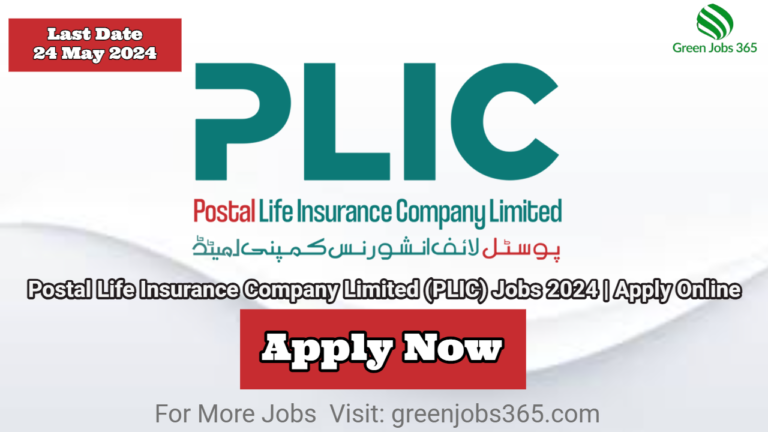 Postal Life Insurance Company Limited (PLIC) Jobs 2024 | Apply Online