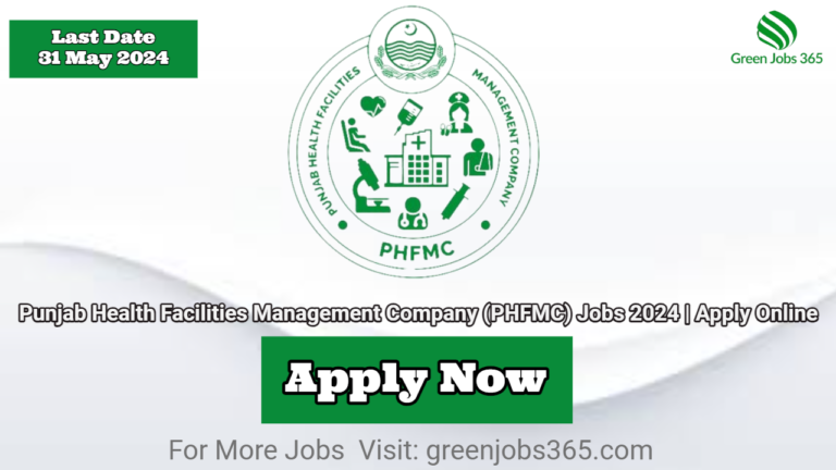 Punjab Health Facilities Management Company (PHFMC) Jobs 2024 | Apply Online
