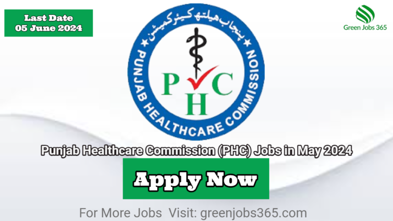 Punjab Healthcare Commission (PHC) Jobs in May 2024