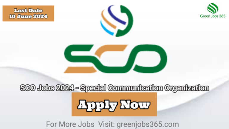 SCO Jobs in Rawalpindi 2024 - Special Communication Organization