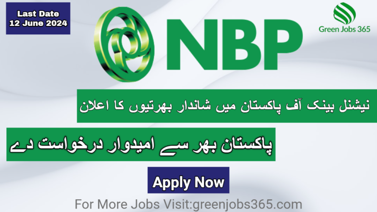 New NBP Jobs In Karachi June 2024 - National Bank of Pakistan