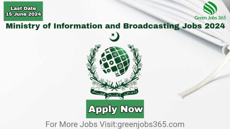 New MOIB Jobs In Islamabad June 2024 - Ministry of Information and Broadcasting