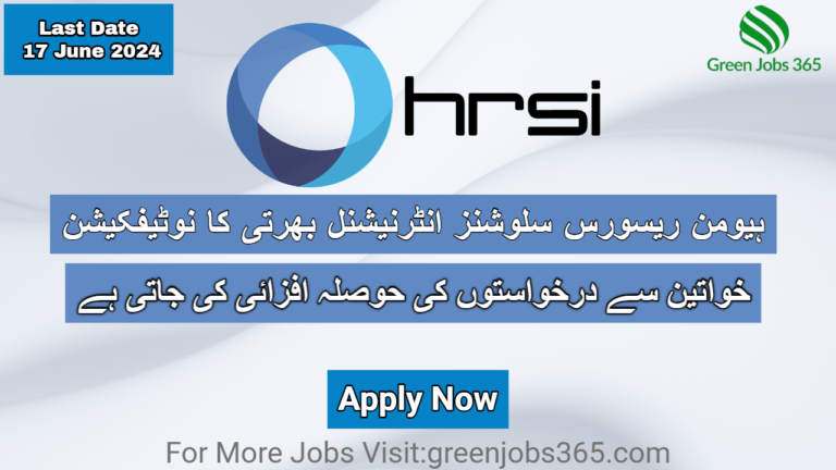 New HRSI Jobs In June 2024 - Human Resource Solutions International