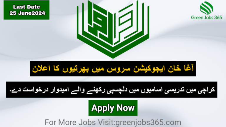 New Aga Khan Education Service Jobs In Karachi June 2024