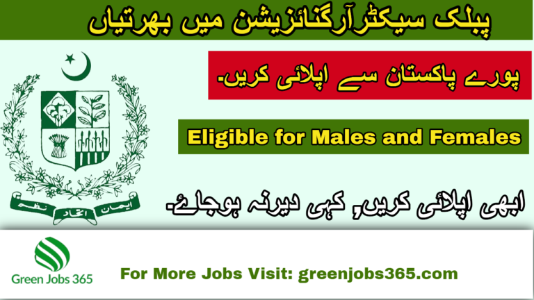 New Public Sector Organization Jobs In Islamabad July 2024 | PO Box No. 551